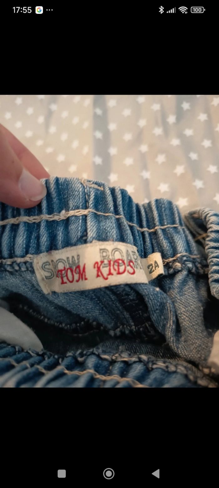 Jean large cargo 2 ans - photo numéro 3