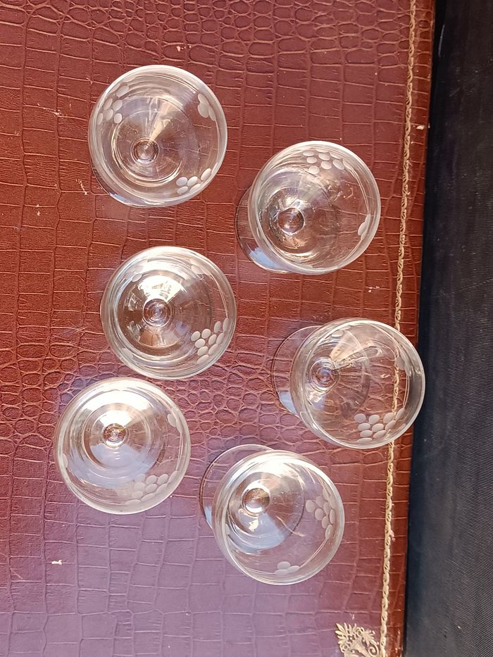 6 petits verres fins - photo numéro 5