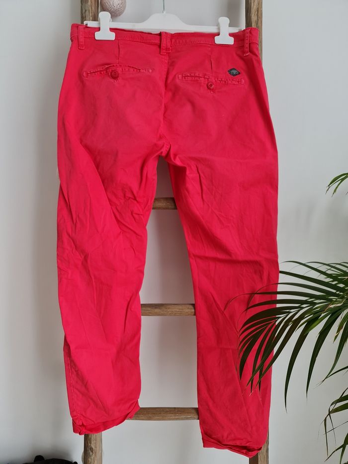 Pantalon rose Le Temps des Cerises taille 40 L - photo numéro 3