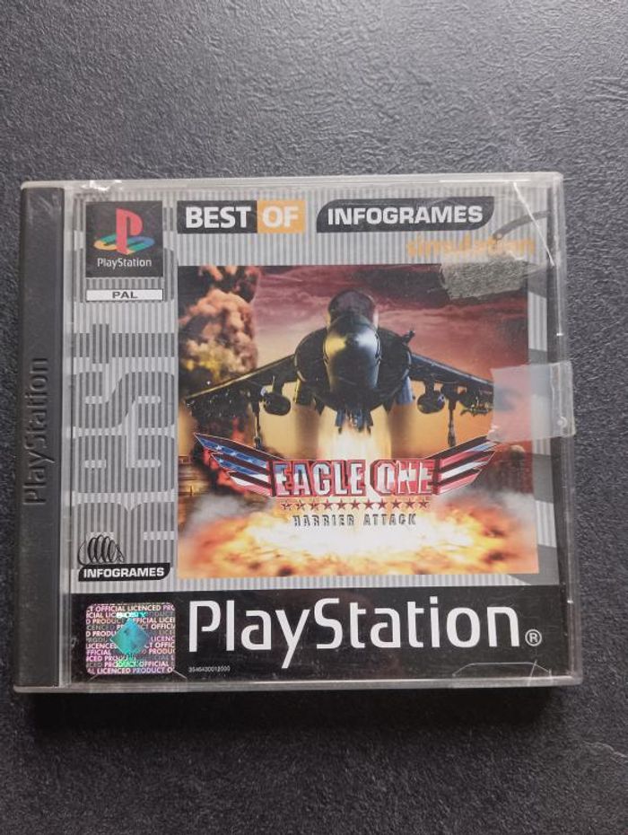 Sony - Playstation 1 - Eagle one - Harrier attack