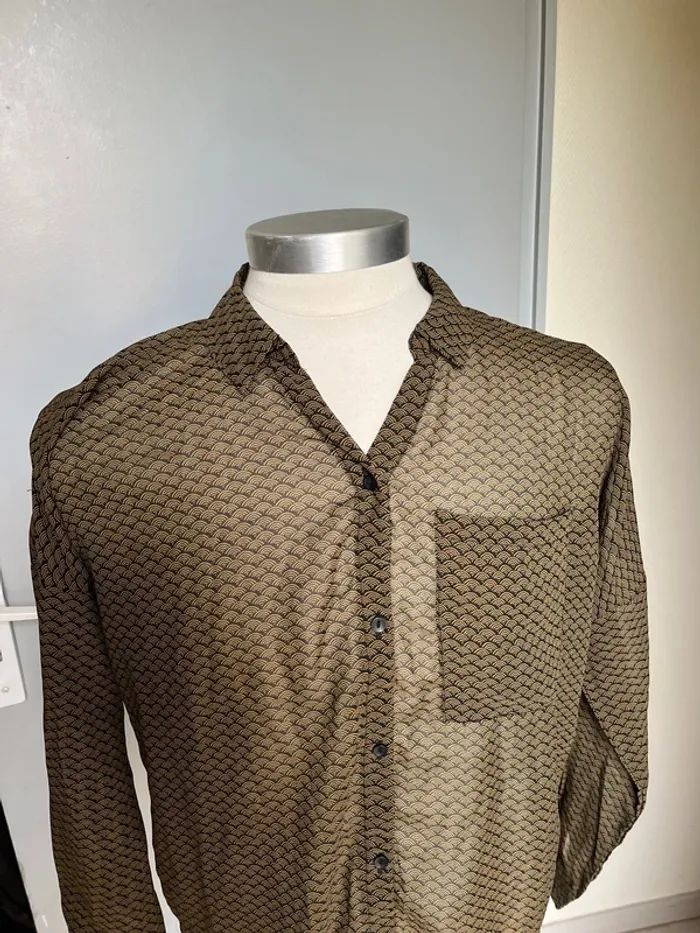 Blouse marron - photo numéro 4
