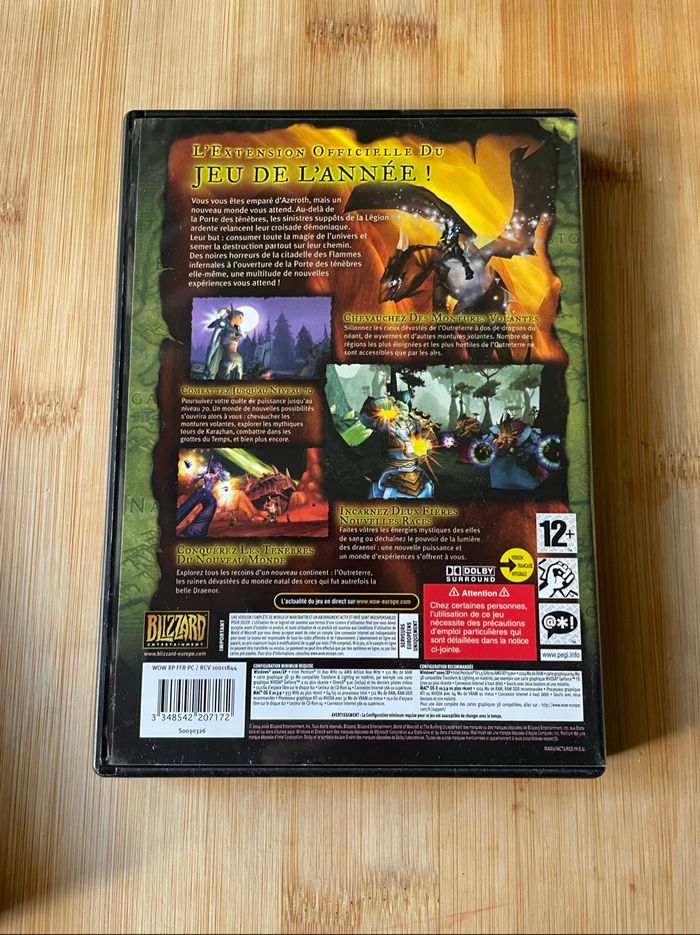 ⚔️ World of Warcraft: The Burning Crusade – Extension PC (édition française complète) - photo numéro 5