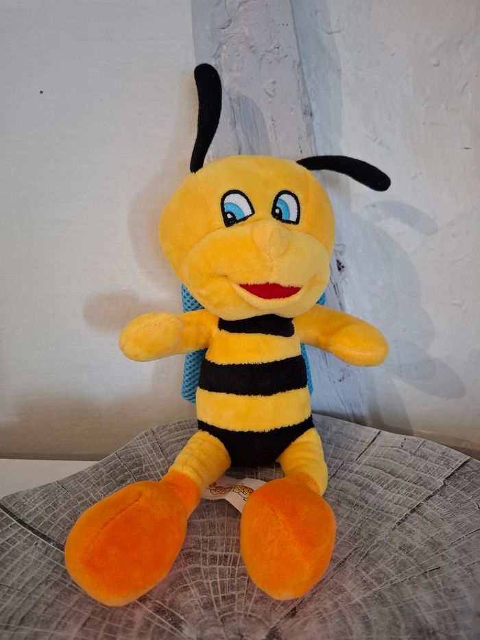 Peluche abeille - Parc Le Bocasse