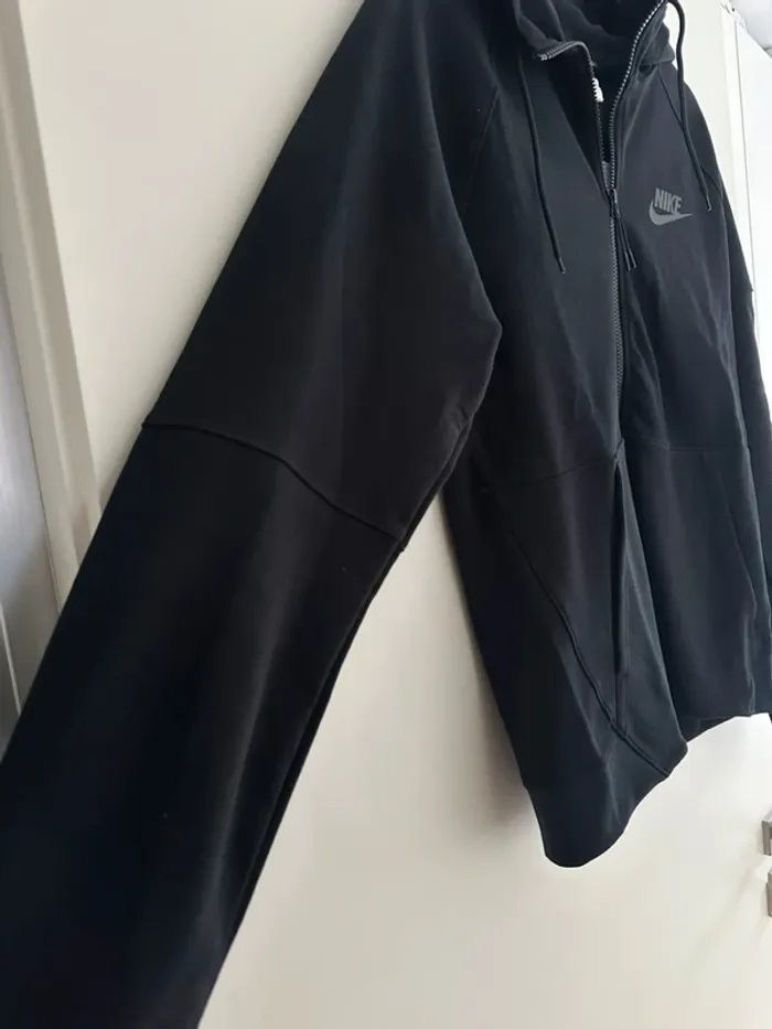Nike pull à capuche avec zip noir taille S homme neuf - photo numéro 5