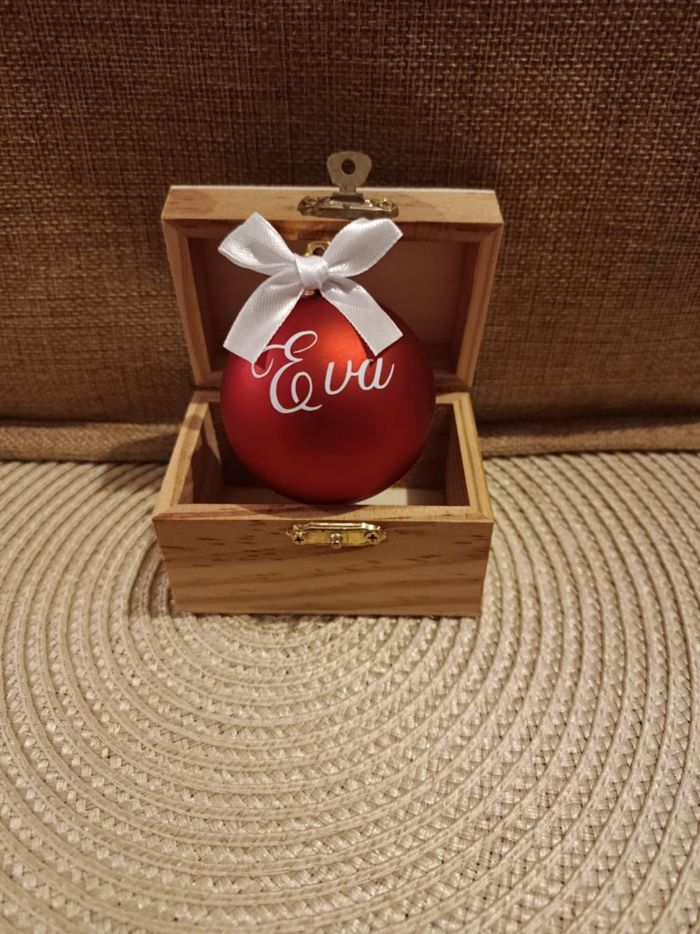 Boule de noël personnalisé