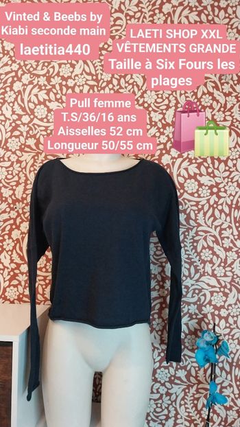 Pull femme T.S/16 ans