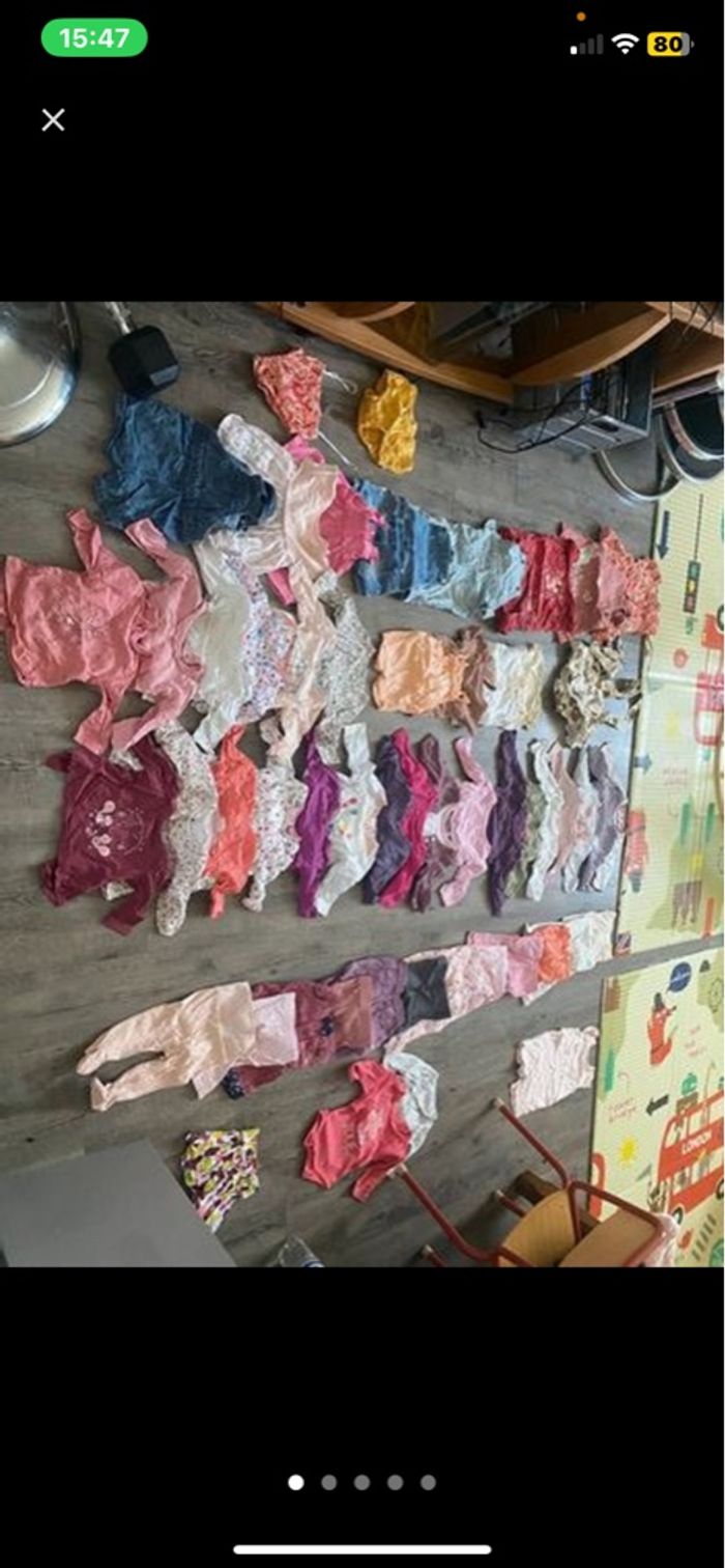 Vêtement lot fille 3 mois