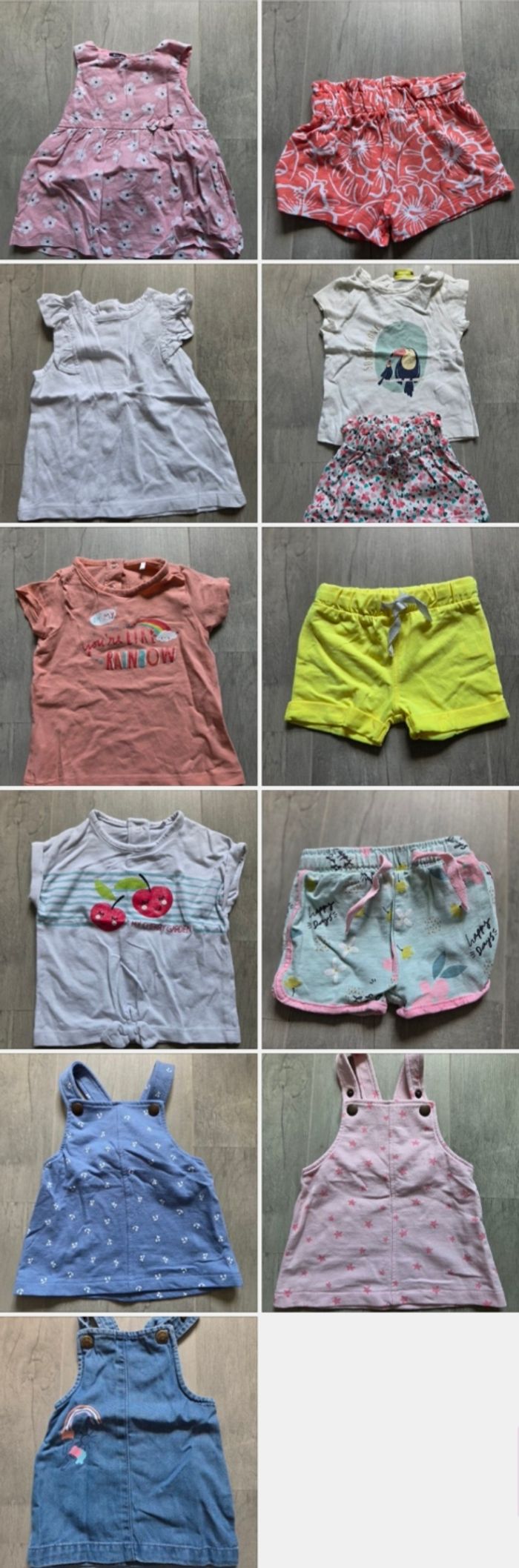 Lot fille de 3 à 9 mois - photo numéro 2