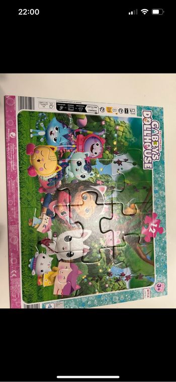 Lot de deux puzzles