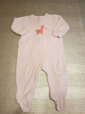 Pyjama en velours fille 12 mois