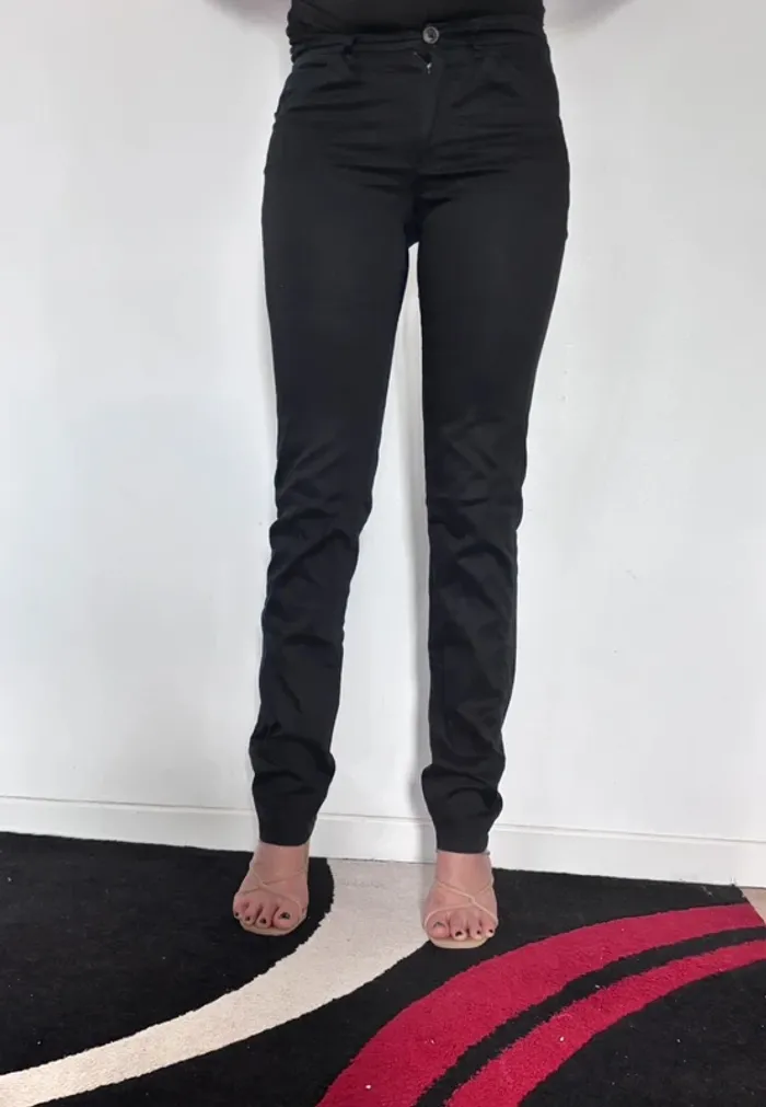 👖 pantalon ajusté en tissus taille 34 XS #mango - photo numéro 4