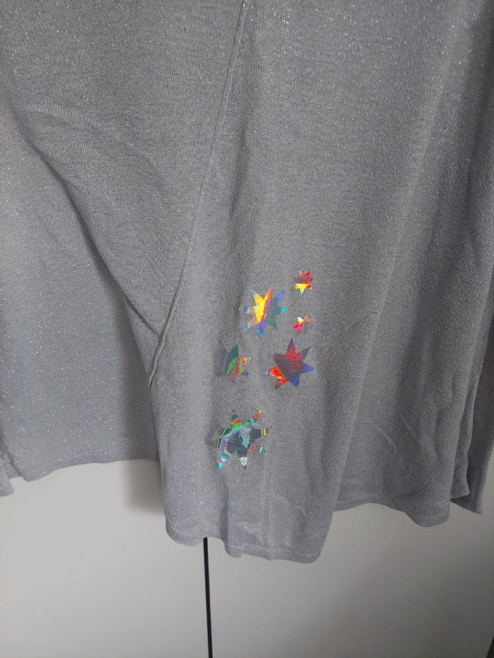 Pull fin argenté - photo numéro 4