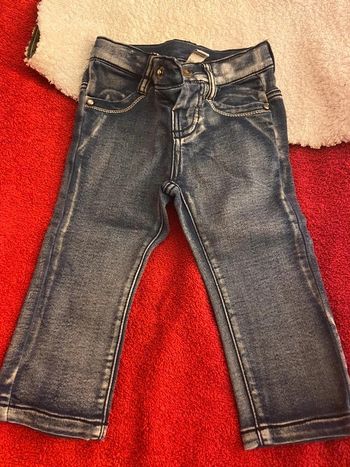 Jean 3 pommes 6/9 mois