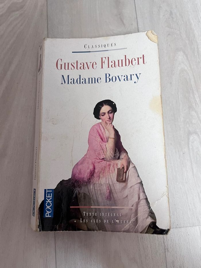 Livre Madame Bovary Gustave Flaubert
