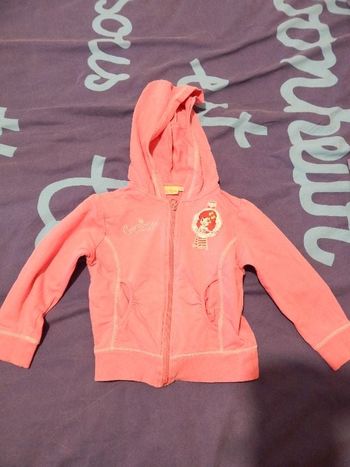 Gilet charlotte aux fraises fille 4 ans
