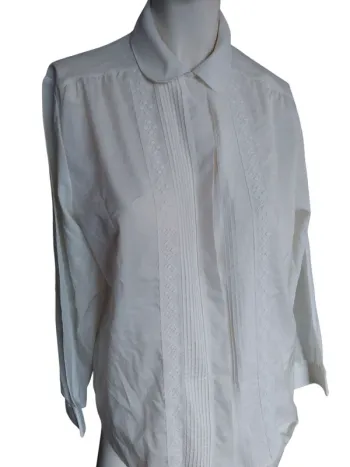 Chemisier chemise blouse romantique dentelle lace shabby chic cottage core