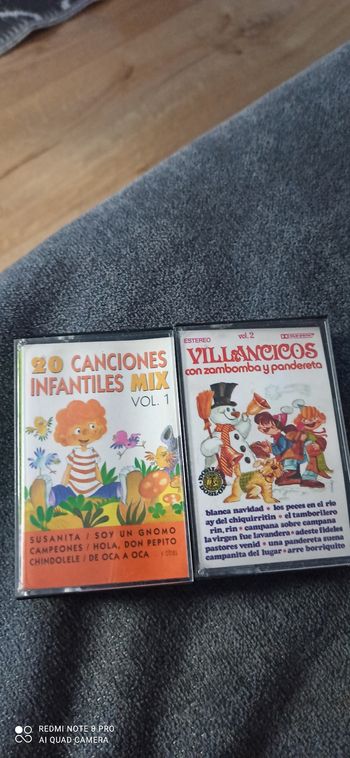 Cassette audio chansons en espagnol