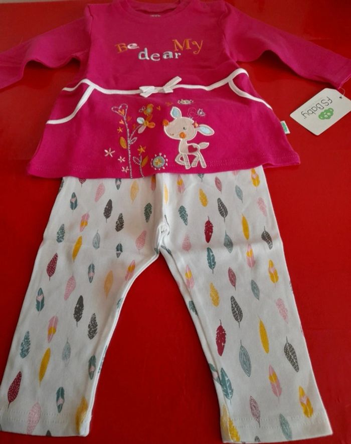 Ensemble FS BABY 9 mois neuf avec étiquette
