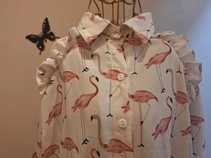 Chemise blanche imprimée - photo numéro 2