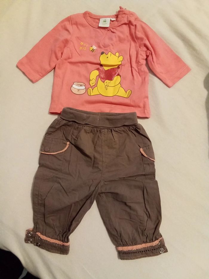 Ensemble bébé fille 3 mois