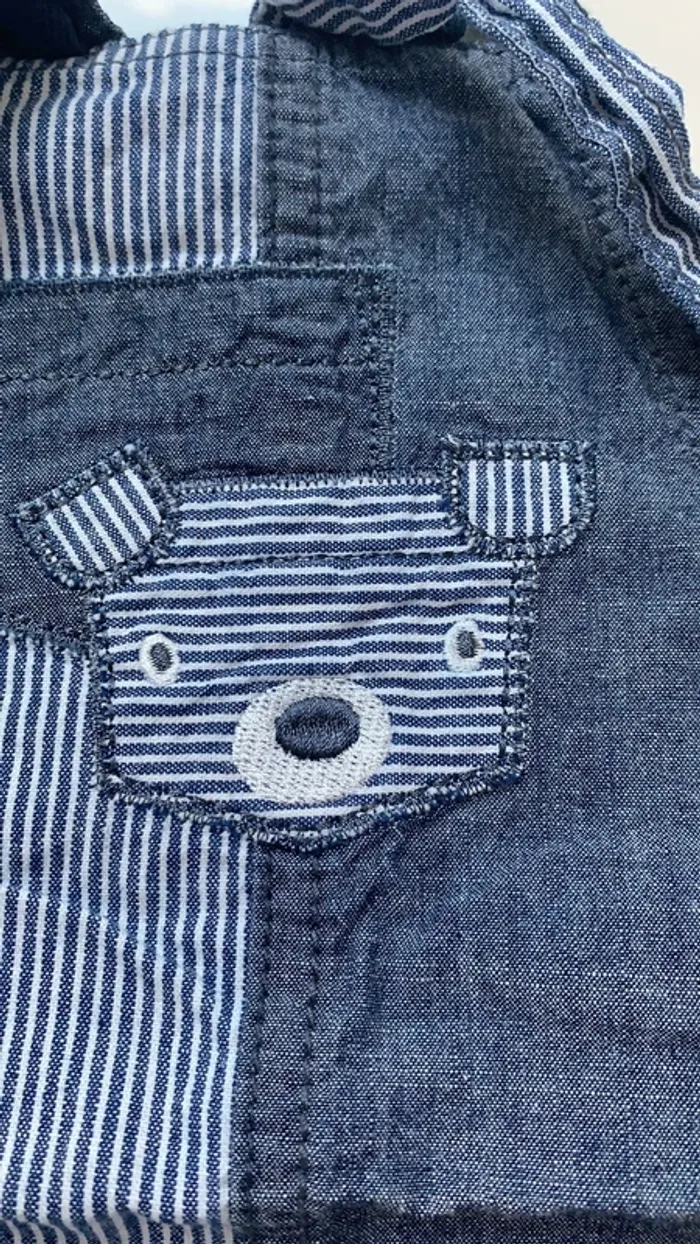 Salopette été 12 mois - photo numéro 2