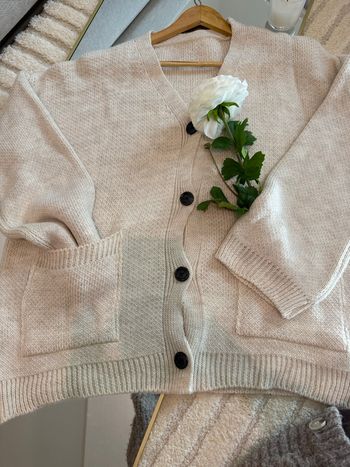 Cardigan couleur crème neuve