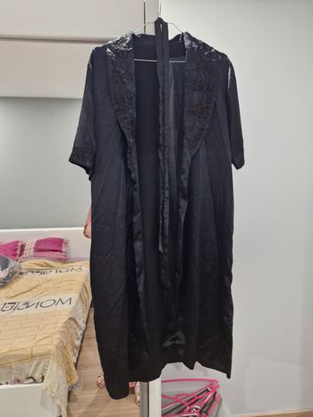 Robe de chambre noire