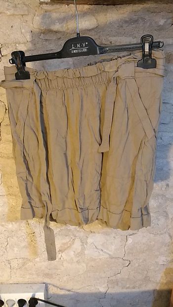 Jupe taupe