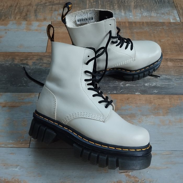 Dr.martens boots audrick a plateforme couleur taupe taille 38 - photo numéro 4