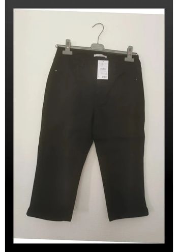 Pantacourt noir Camaïeu 38