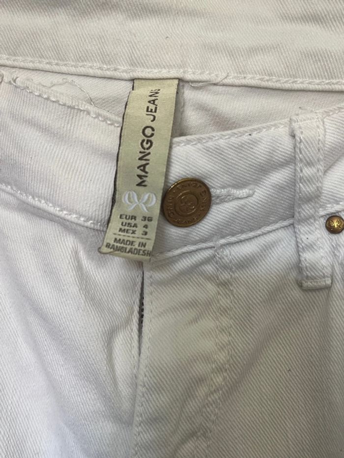 Jean troué Mango taille 36 - photo numéro 3