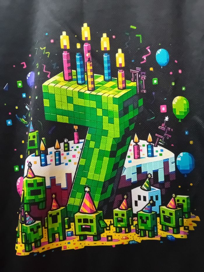 Tee-shirt anniversaire 140 cm - photo numéro 2