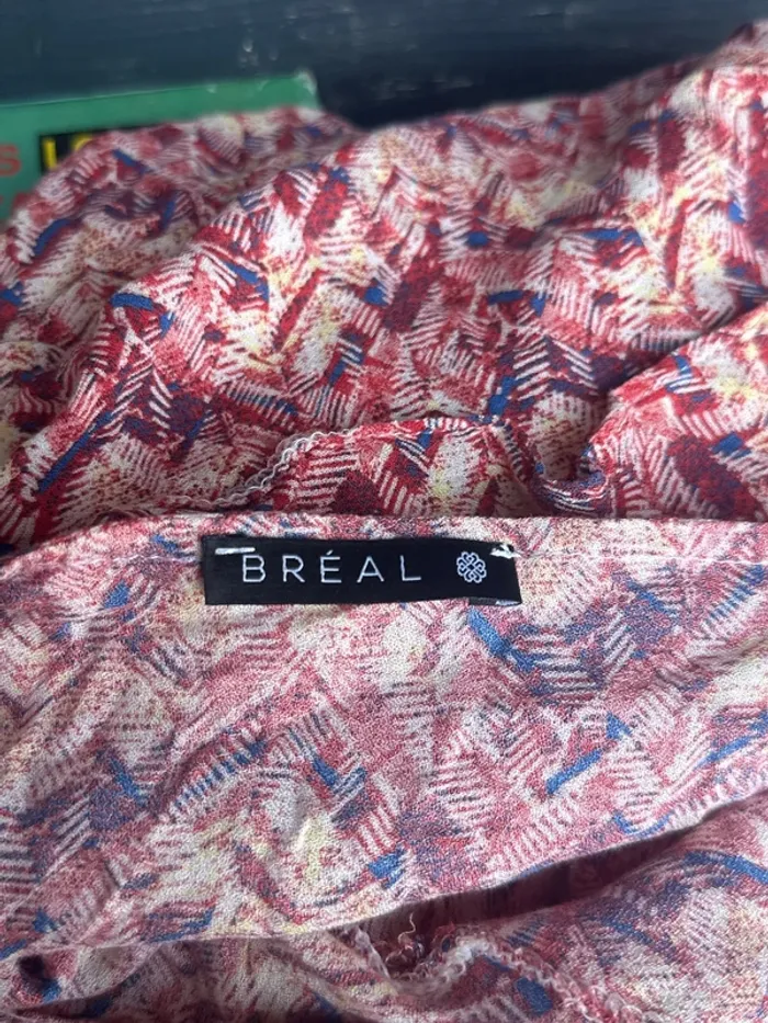 Robe d’été fines bretelles colorée doublée Bréal 44/XXL - photo numéro 5