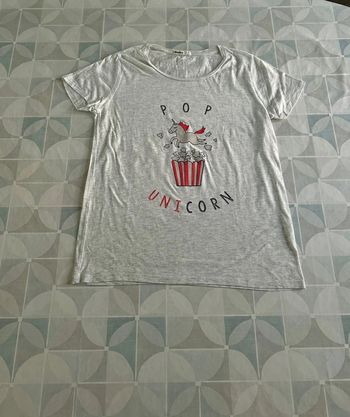 T shirt gris 38 / M - Bizzbee - Très bon état