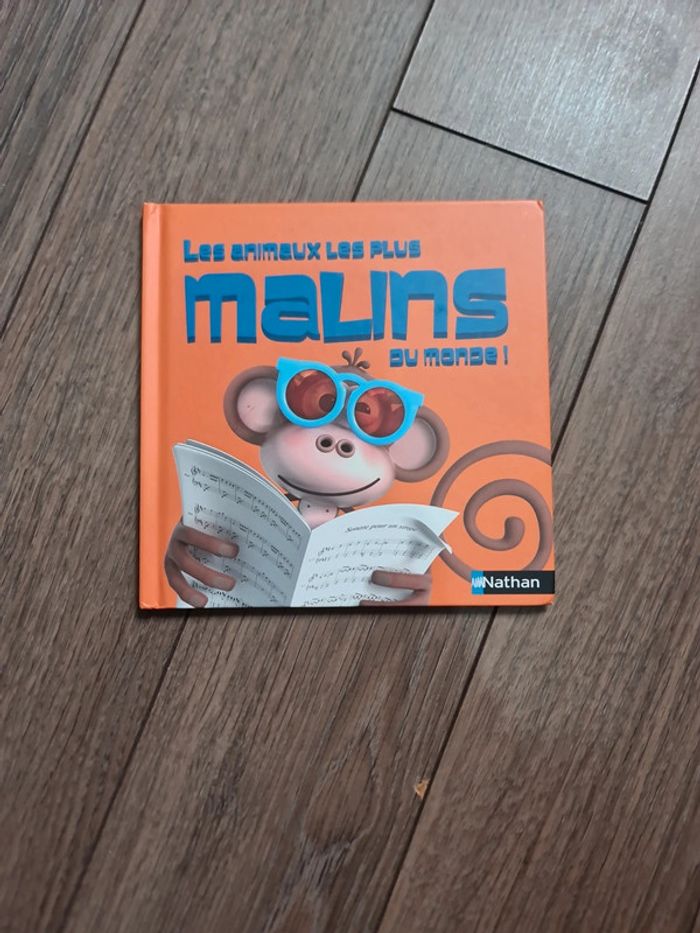 Livre enfant les animaux les plus malins du monde