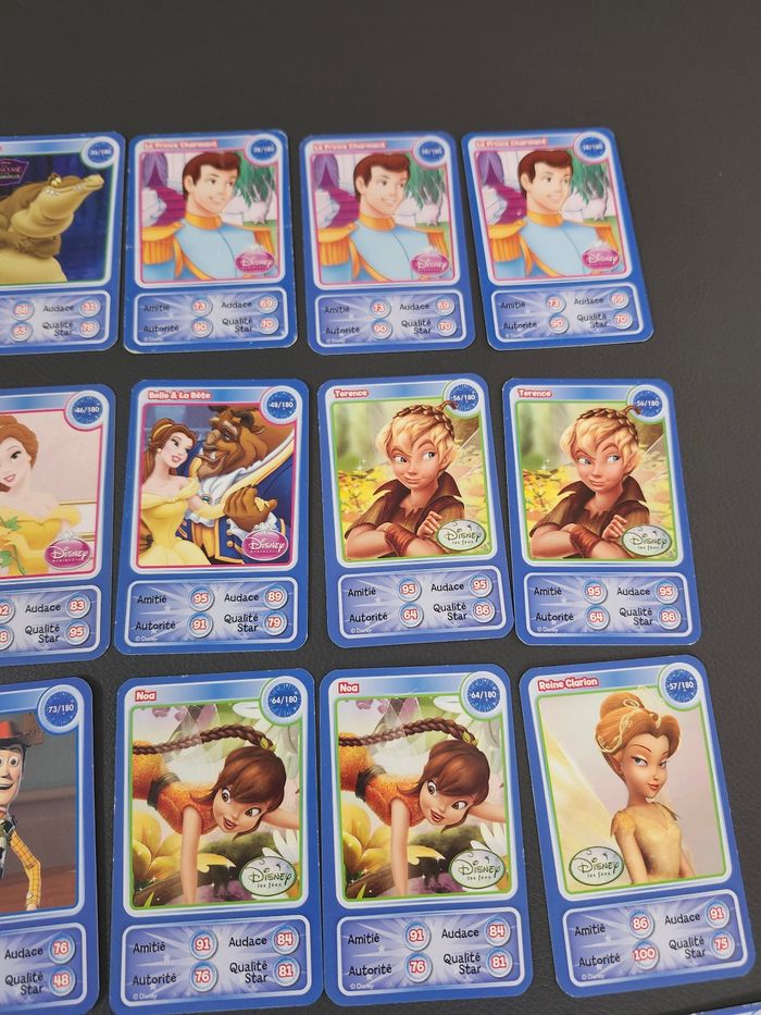 Lot cartes enfant disney auchan 2010 ou unité - photo numéro 4