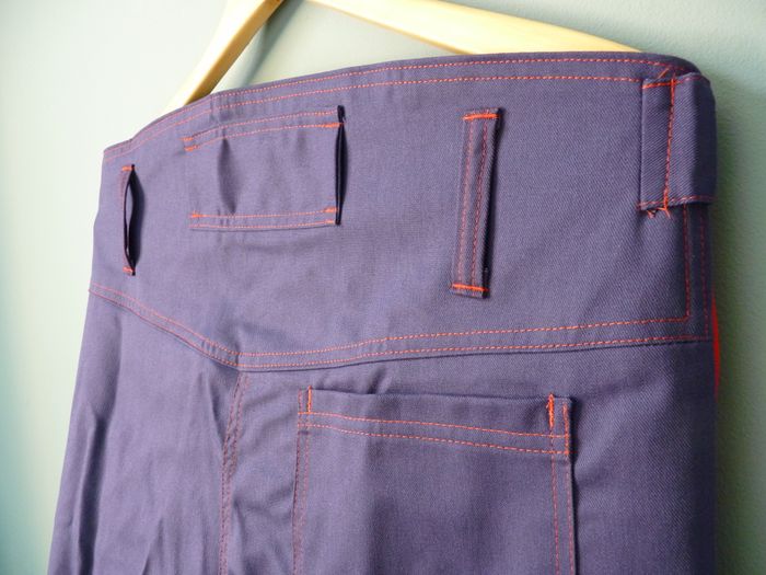 pantalon bricolage homme M 42 qualité professionnelle bleu marine neuf sous blister - photo numéro 5