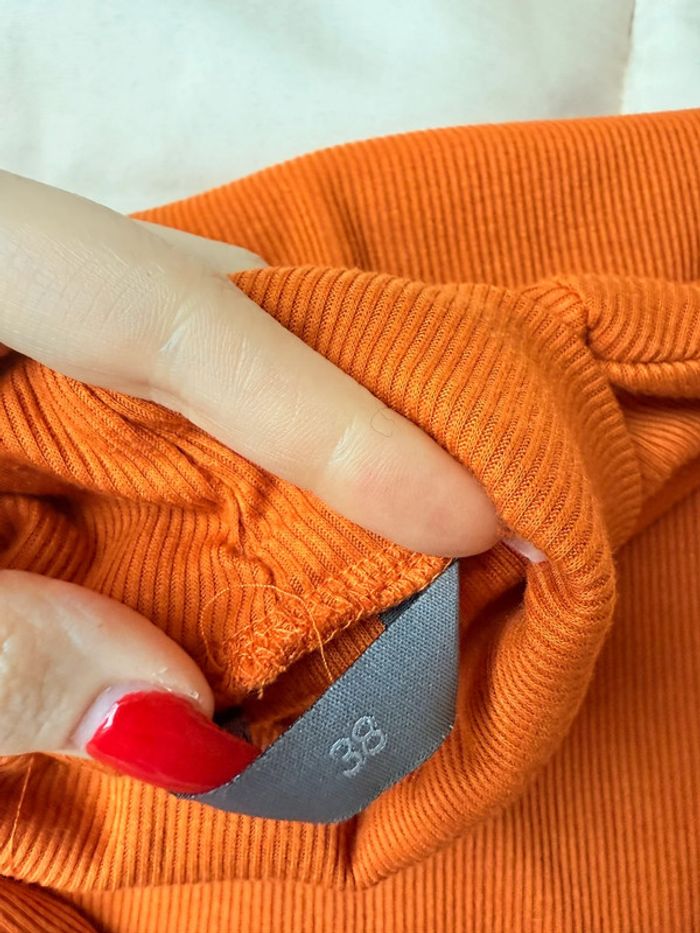 Col rouler orange - photo numéro 2