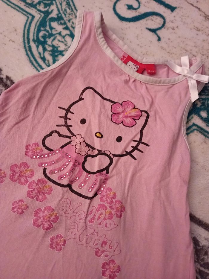 Débardeur Hello Kitty en 3 ans - photo numéro 3