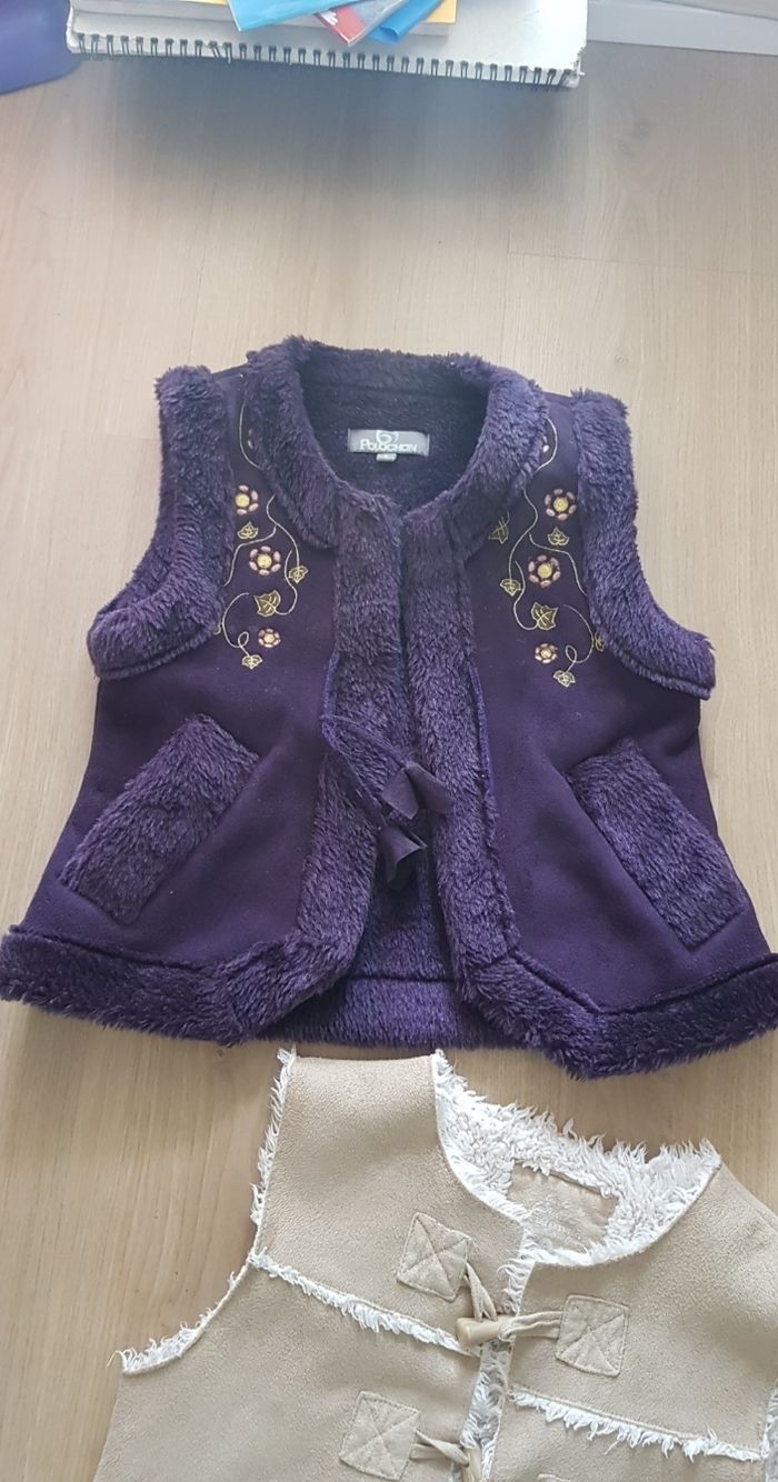 đș LOT 2 gilets sans manche - photo numĂ©ro 4