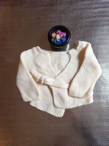 Cache cœur naissance fait main 0 a 3 mois