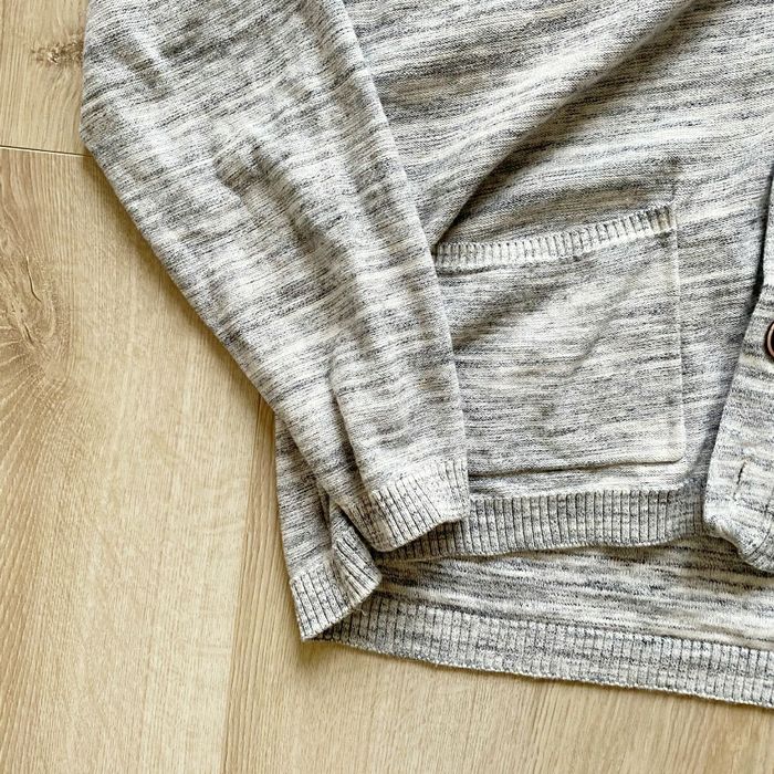 Angelo Litrico Athl Crew Cardigan Pull Gris Homme Exclusive Vintage Collection Crafted Goods (Taille L) - photo numéro 4