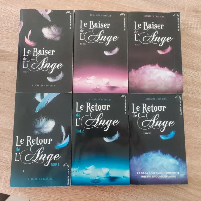 Lot livre baiser et retour de l'ange