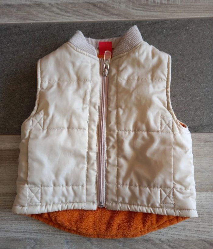 Doudoune sans manches 6 mois