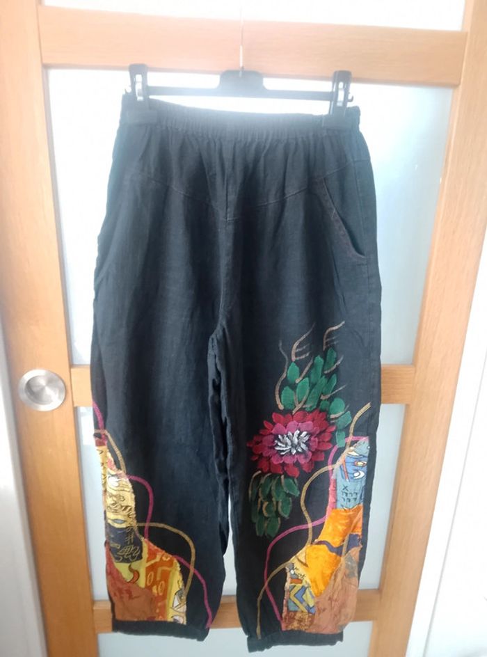 Superbe Pantalon/Pantacourts Sarouel - Femme - L - 40