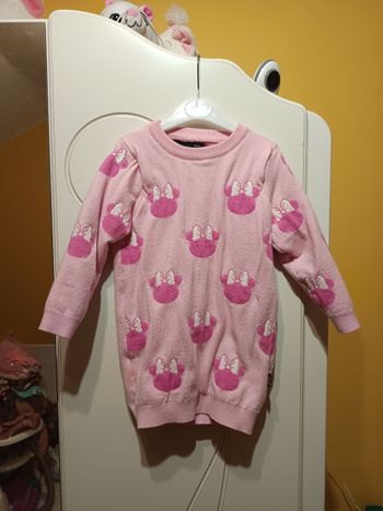 Robe pull Minnie 4/5 ans 
