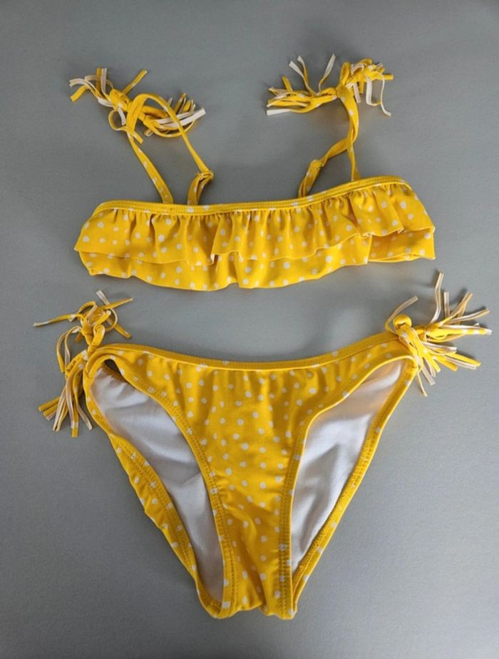 Maillot de bain 2 pièce jaune