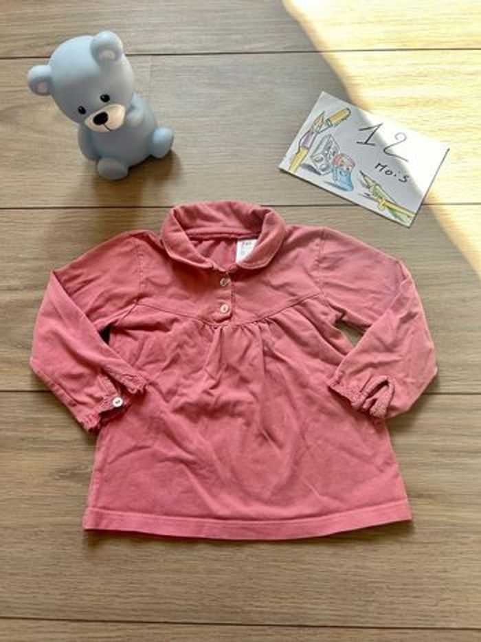 Polo longue manche
