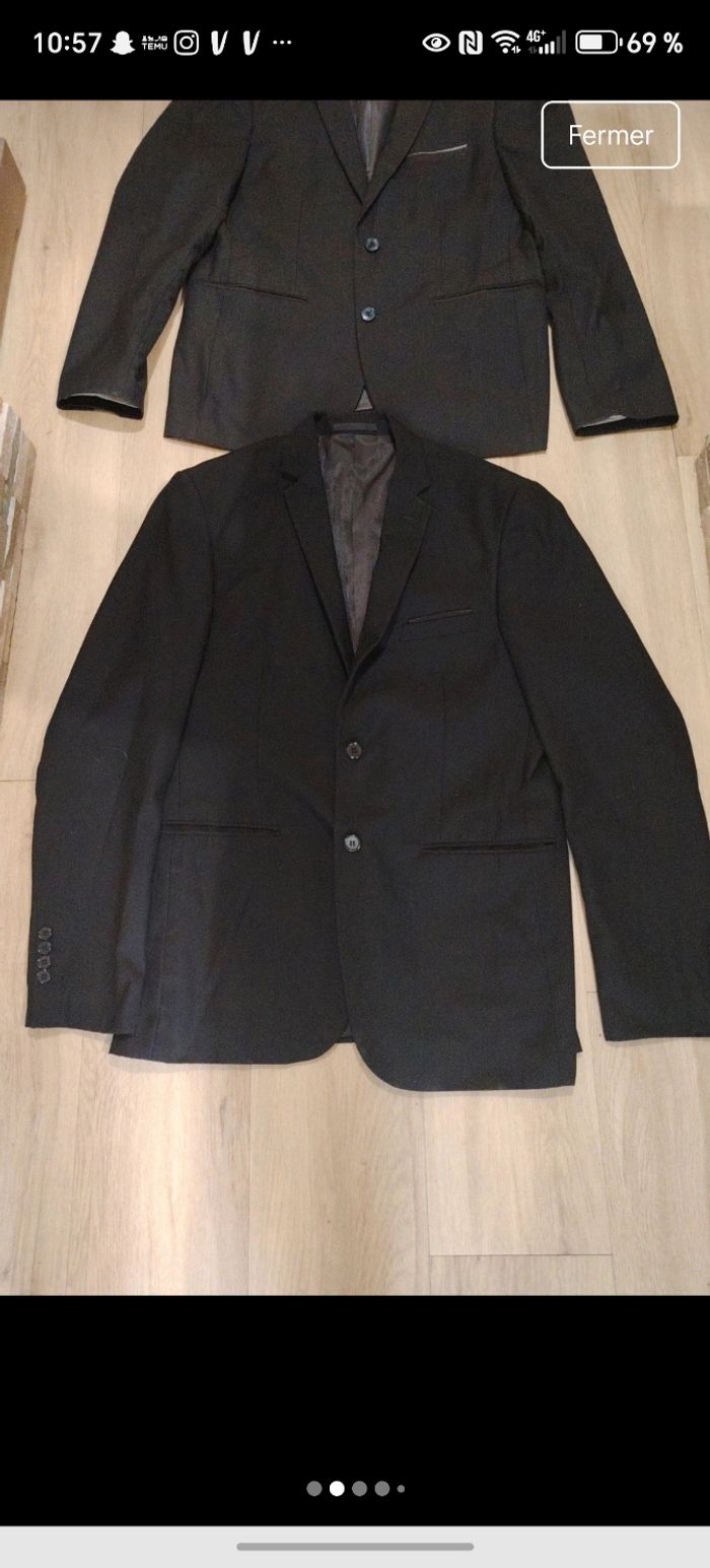 Lot de veste de blazer taille xl - photo numéro 2