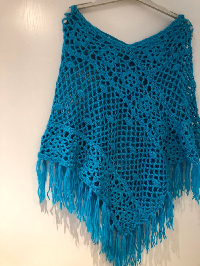 Poncho bleu 34/36 - photo numéro 9